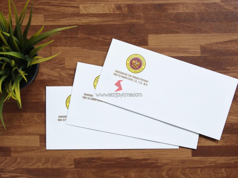 Amplop Badan Intelijen Negara