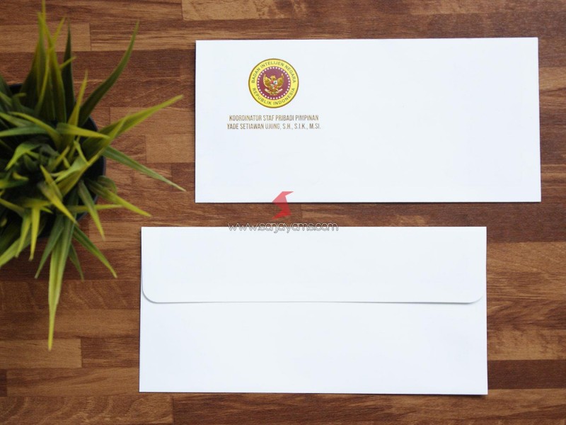 Amplop Badan Intelijen Negara