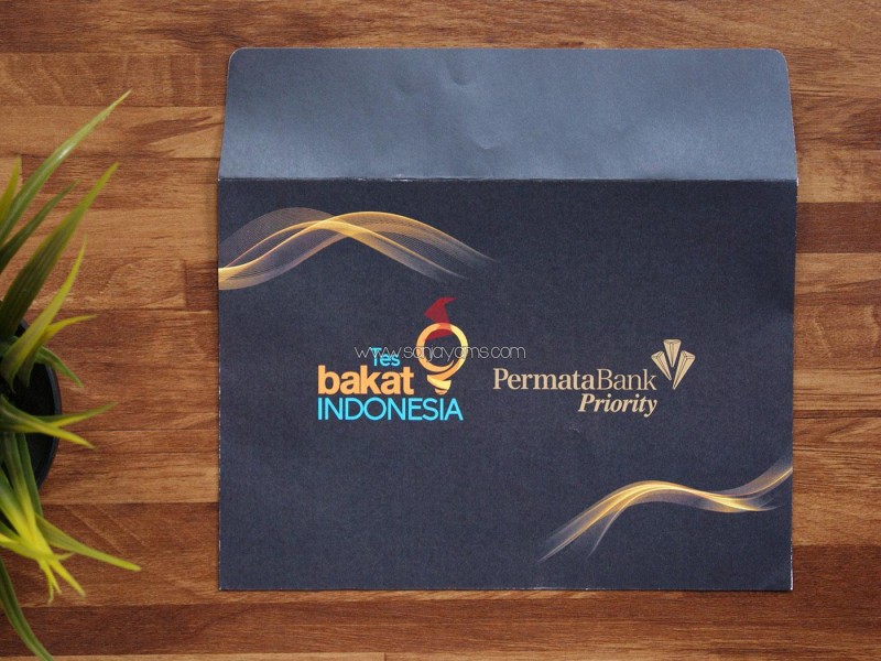 Amplop custom - Test Bakat