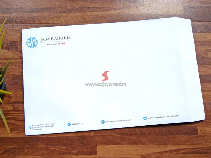 Amplop Folio - Jasa Raharja