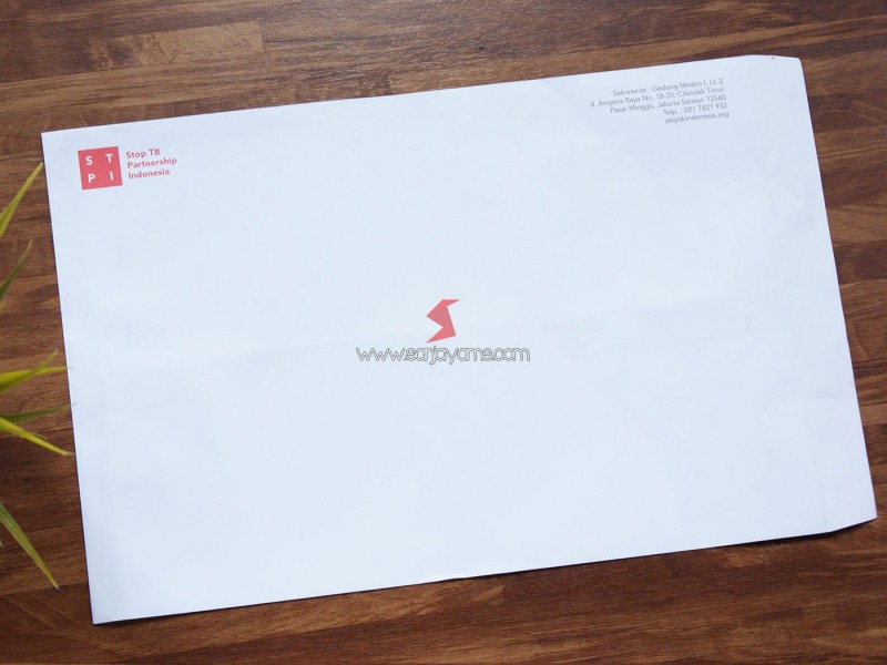 Amplop Folio - Stop TB