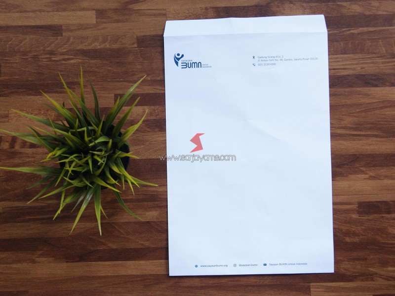 Amplop folio - Yayasan BUMN