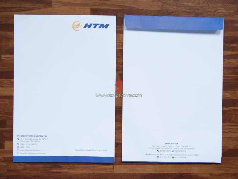 Amplop Folio PT. HTM