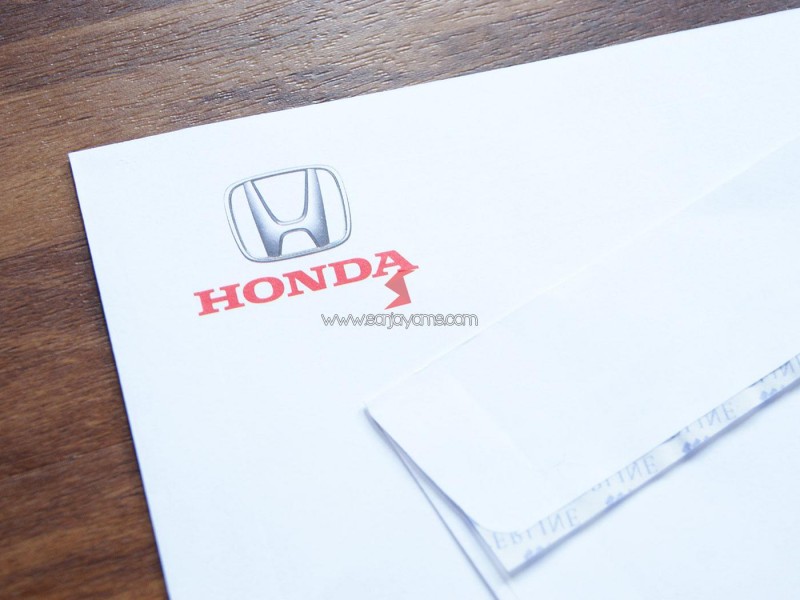 Amplop Honda