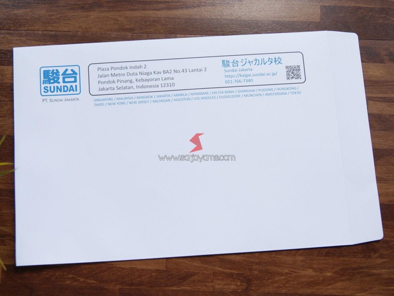 Amplop Perusahaan - PT Sundai Jakarta