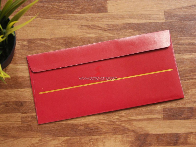 Amplop Standar - Merah Maroon