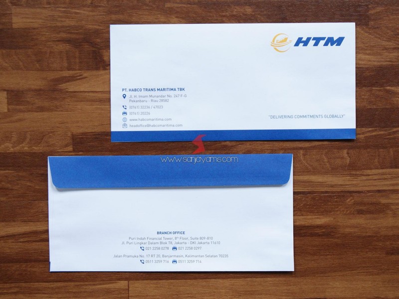 Amplop Standart PT. HTM