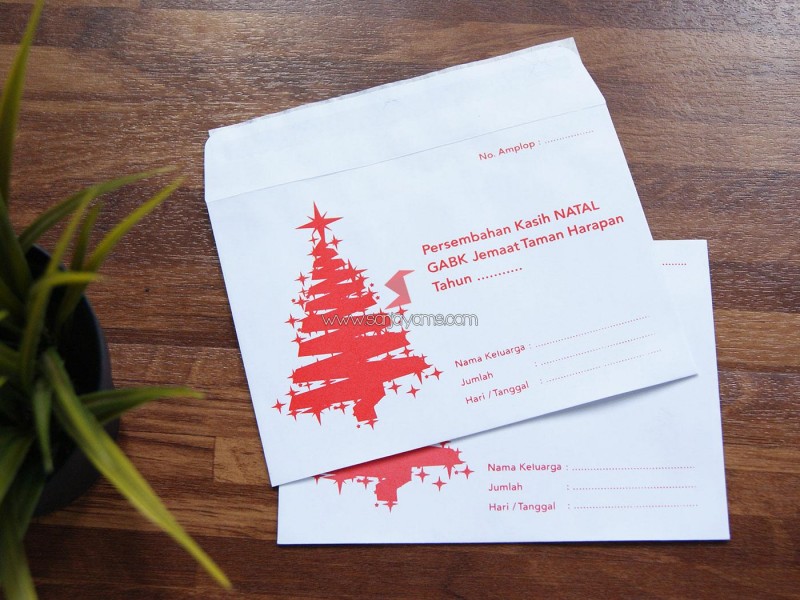 Cetak Amplop Standart