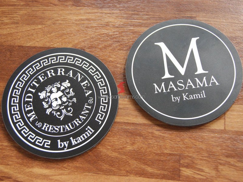 Cetak Coaster Costum - Kamil