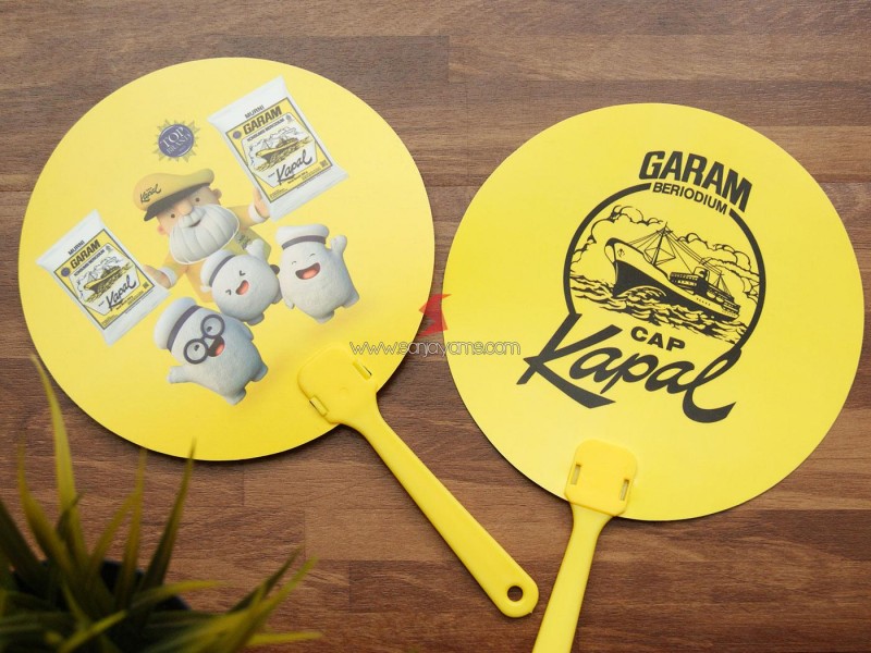 Cetak Kipas - Garam Cap Kapal