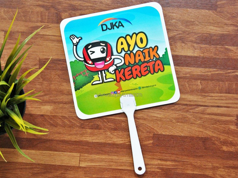 Cetak Kipas Promosi - DJKA