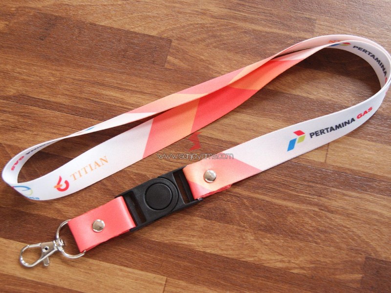 Cetak Lanyard Printing Full color - Pertamina