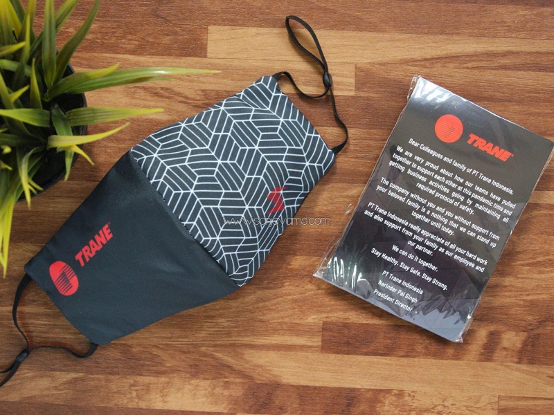 Cetak Masker Kain Printing Premium - Trane