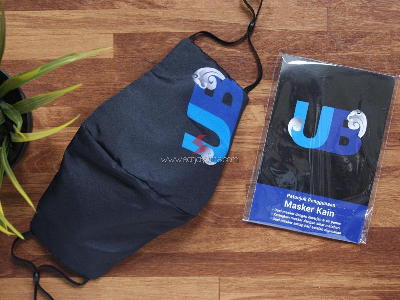 Cetak Masker Kain Printing Premium - Universitas Brawijaya