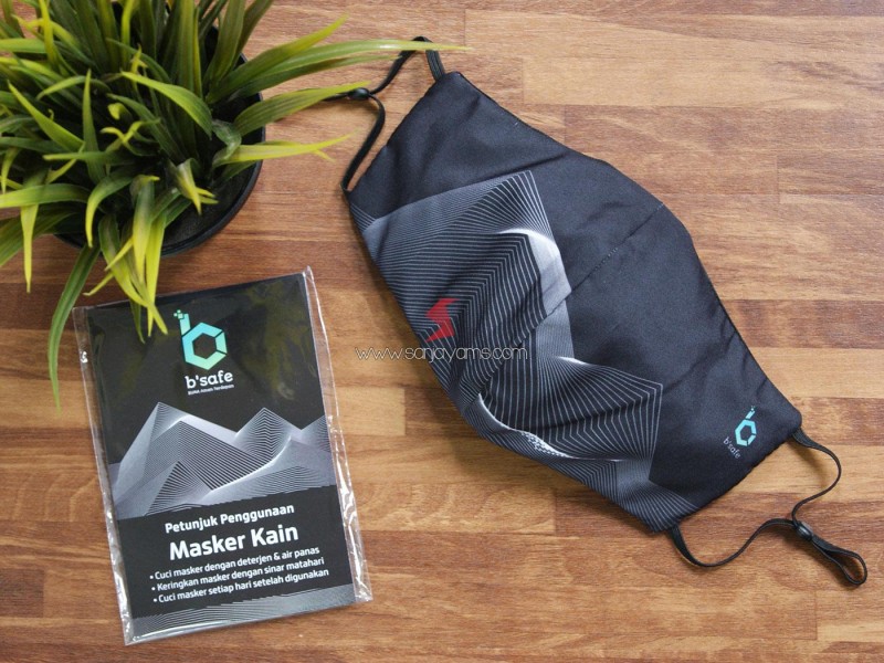 Cetak Masker Kain Printing Premium Buma