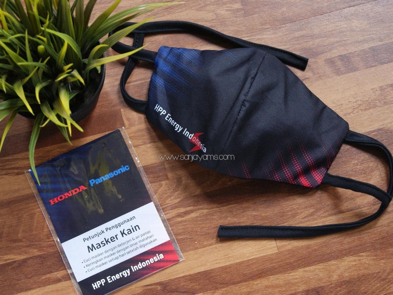 Cetak Masker Kain Printing Premium HPP Energy