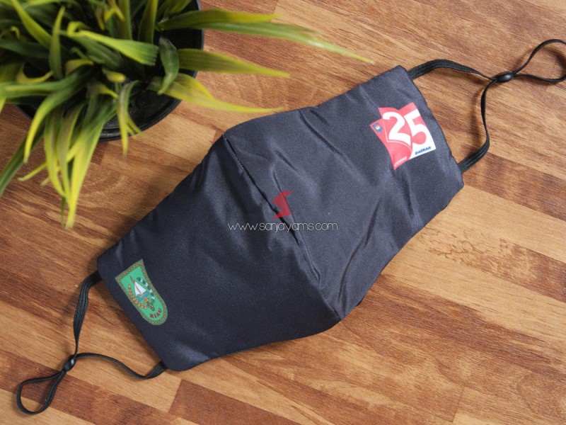 Cetak Masker Kain Printing Premium OTDA Riau