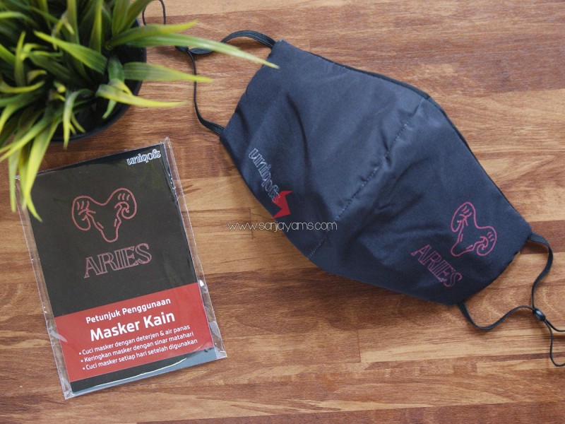 Cetak Masker Kain Printing Premium Unikofs Zodiak