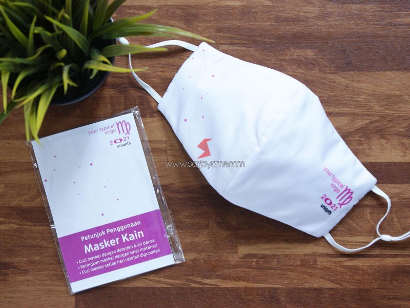 Cetak Masker Kain Printing Premium Unikofs Zodiak