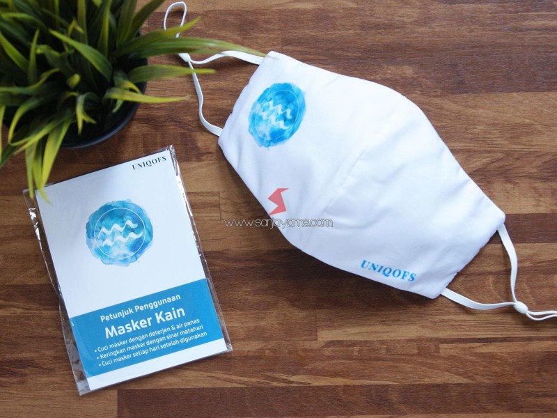 Cetak Masker Kain Printing Premium Unikofs Zodiak
