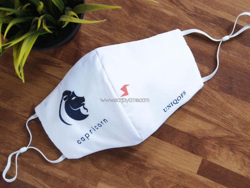 Cetak Masker Kain Printing Premium Unikofs Zodiak