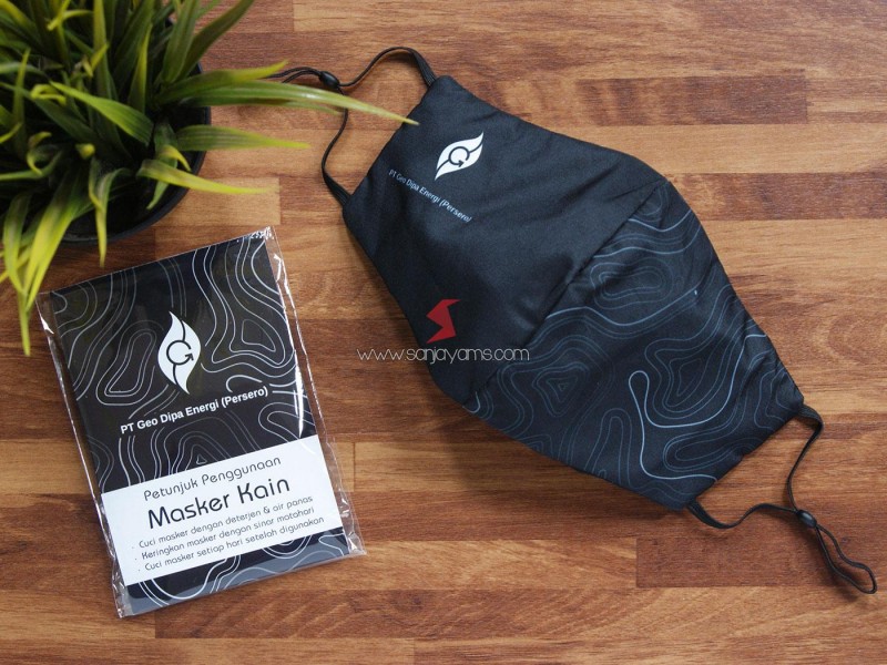 Cetak Masker Kain PT Geo