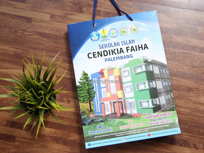 Cetak Paper Bag Sekolah - Sekolah Islam Cendikia Faiha Palembang