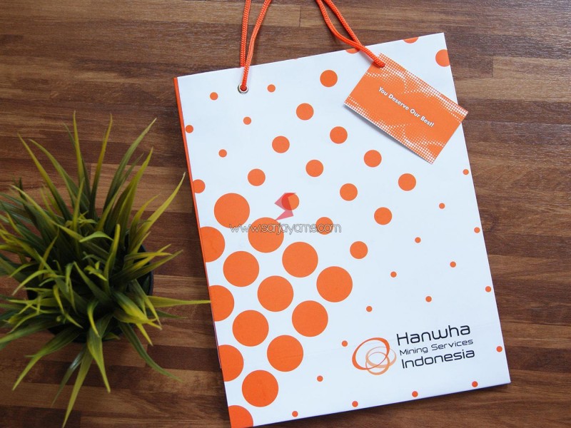 Cetak Paperbag costum - Hanwha