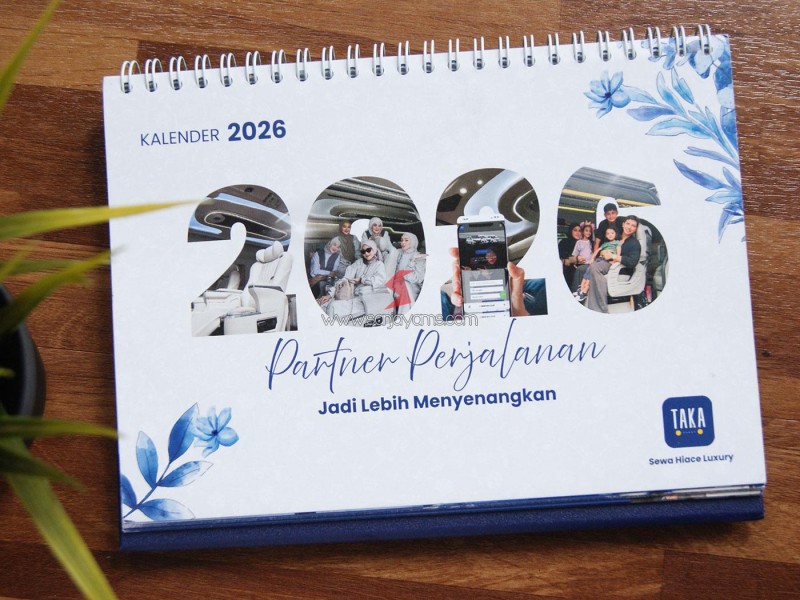 Kalender Meja 2026 - TAKA