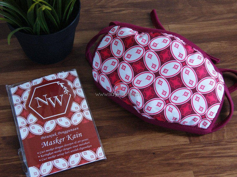 Masker Kain Printing Premium Batik