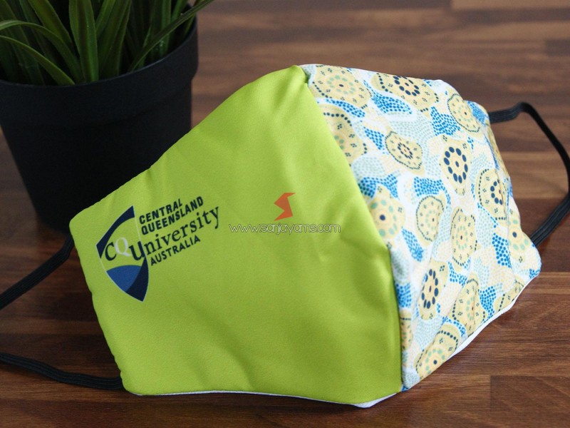 Masker Kain Printing Premium CQU Australia