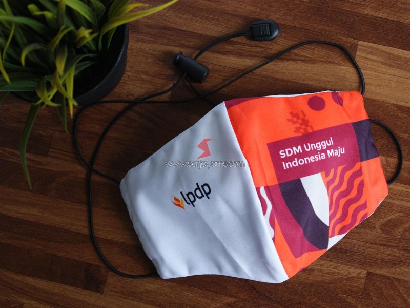 Masker Kain Printing Premium LPDP