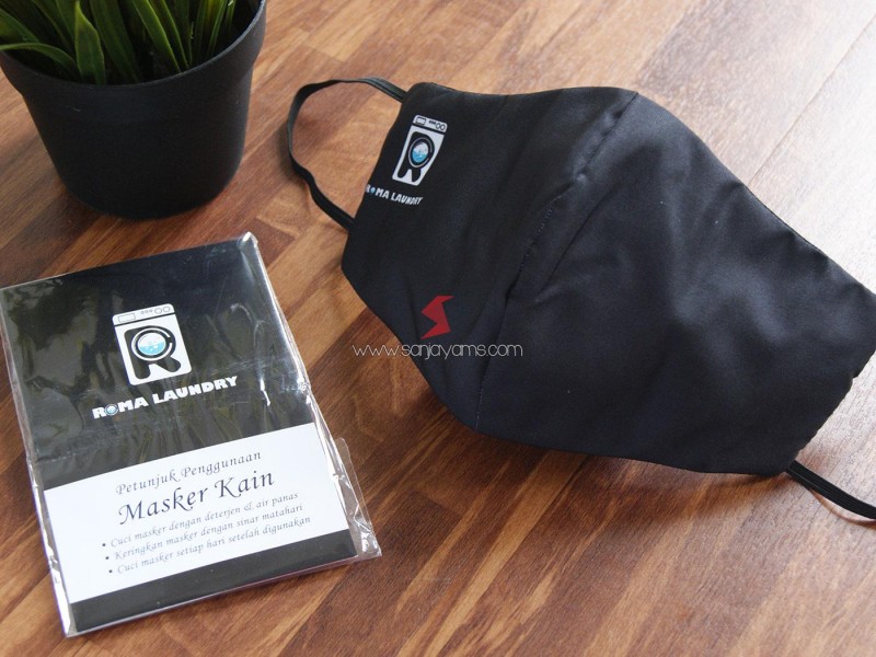 Masker Kain Printing Premium Roma Laundry