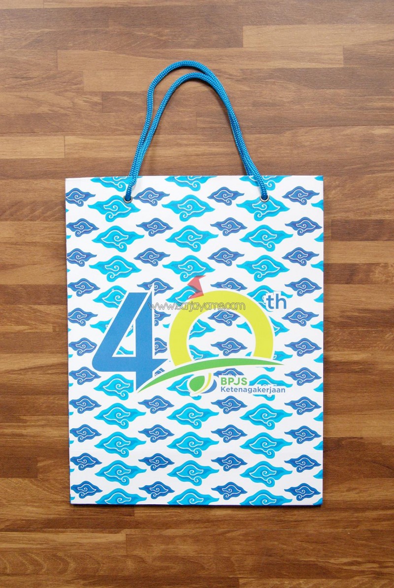 Paperbag Batik BPJS Ketenagakerjaan