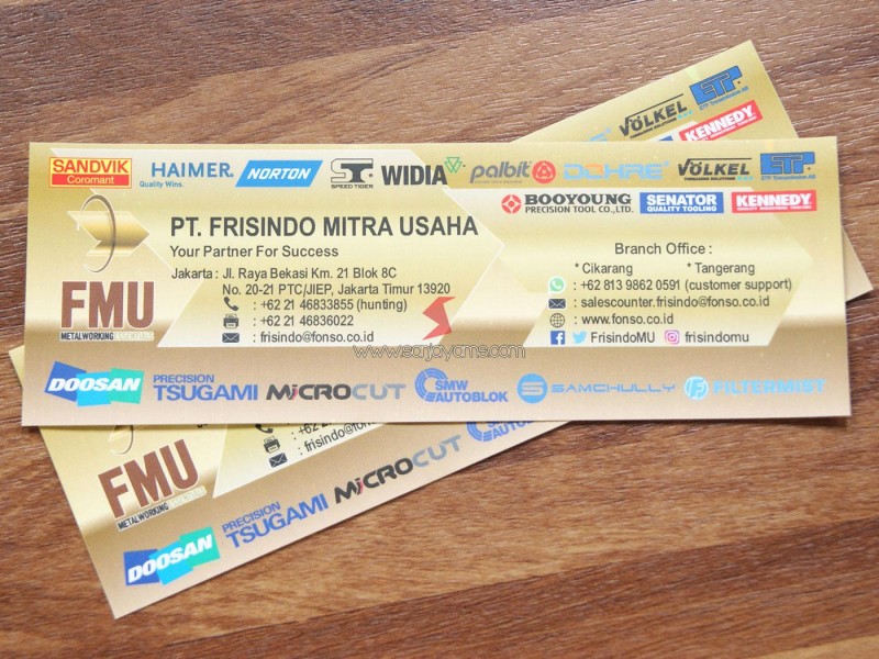 Sticker Pt Frisindo