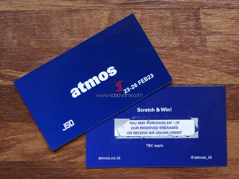 Voucher Gosok - Atmos Indonesia