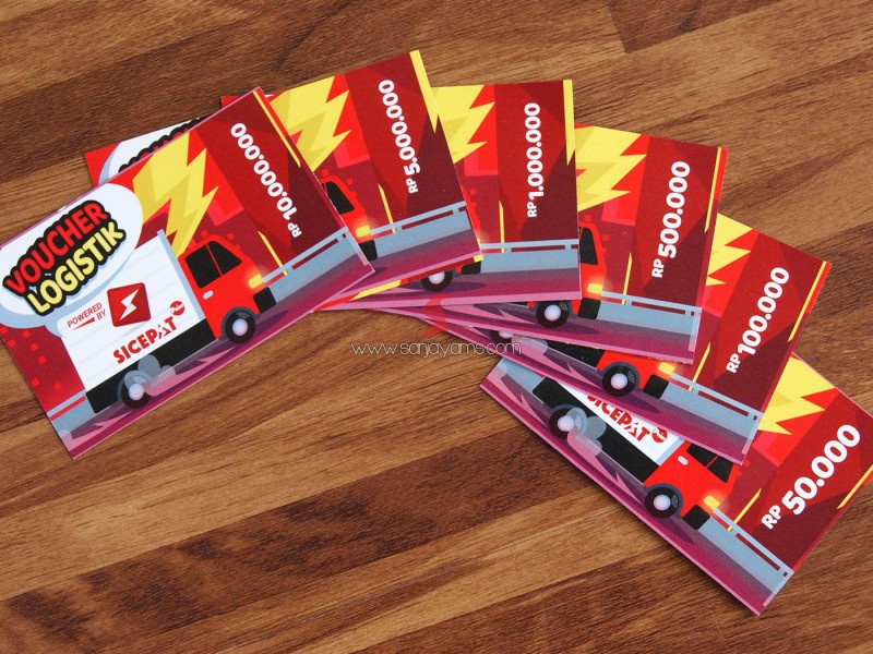 Voucher Gosok Sicepat