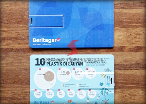 Cetakan USB kartu souvenir - Beritagar