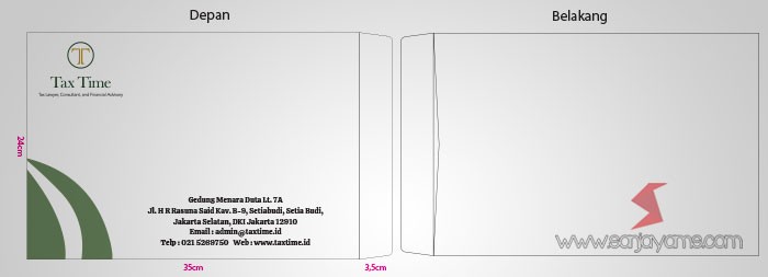 Amplop Perusahaan Tax Time