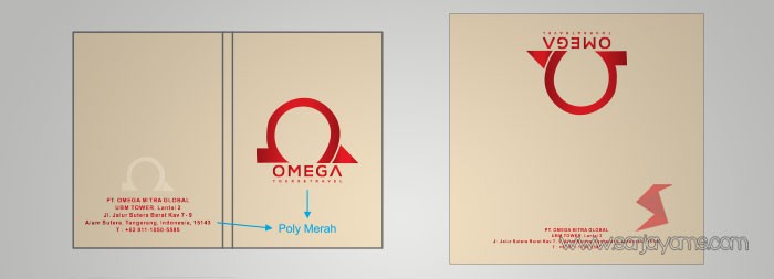 Cover Passport dan Tiket Omega