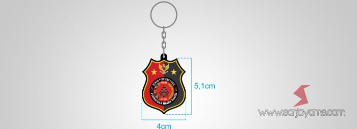 Gantungan Kunci Akrilik DPP PDB