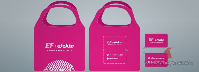 Goodie Bag Dompet Pink EF efekta