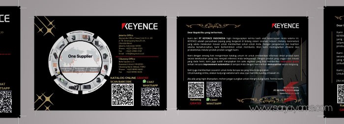 Greeting Card PT Keyence