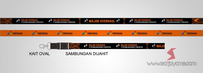 Lanyard Printing Pertamina