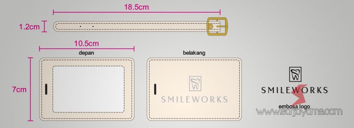 Luggage Tag Smileworks