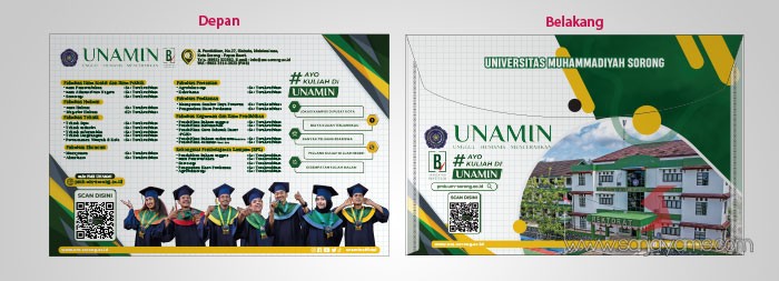 Map Kancing Plastik UNAMIN