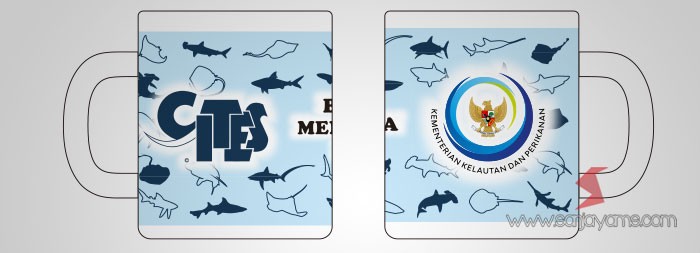 Mug Keramik Kementerian Kelautan