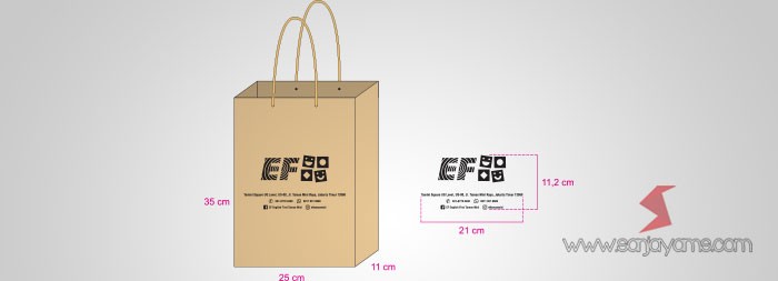 Paper Bag EF Taman Mini