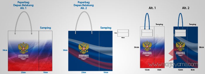 Paperbag Kedutaan Rusia