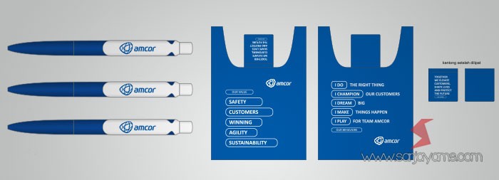 Pen dan Goodie Bag PT Amcor